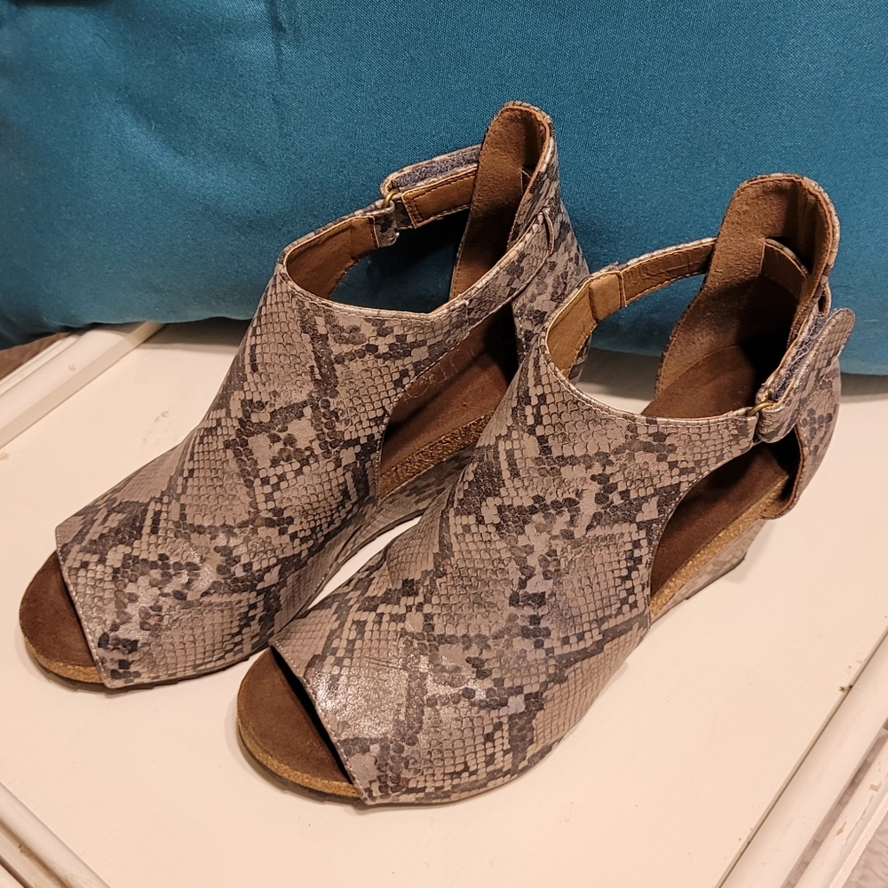 Animal Print Booties